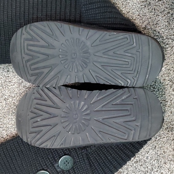 Ugg Australia Women Sweater Cardi Boots shoes sz 8 - Picture 5 of 11